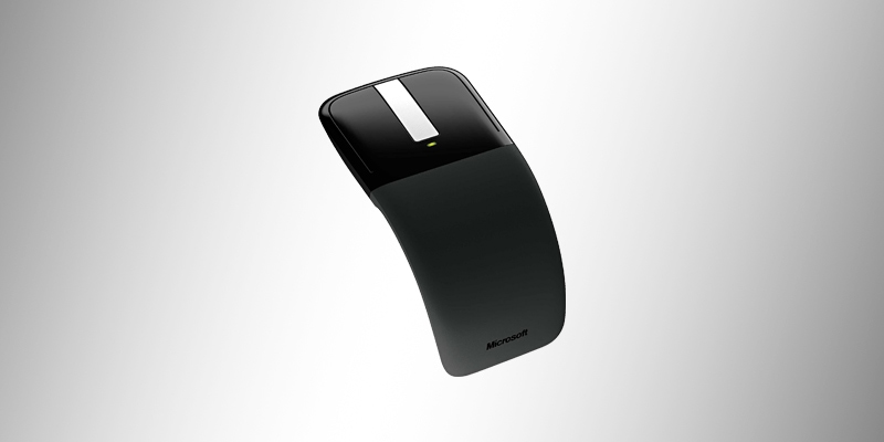 Mouse Sem Fio Microsoft ARC Touch Bluetrack - RVF00052
