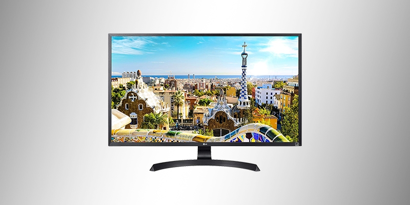 Monitor LG LED 31.5' Widescreen, 4K, FreeSync, Som Integrado, Altura Ajustável - 32UD59-B