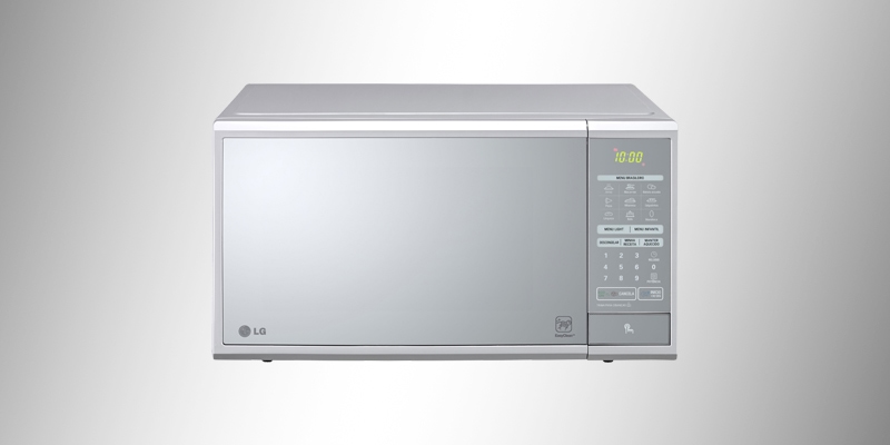 Micro-ondas Lg Easy Clean 30 L Prata Espelhado Ms3059La