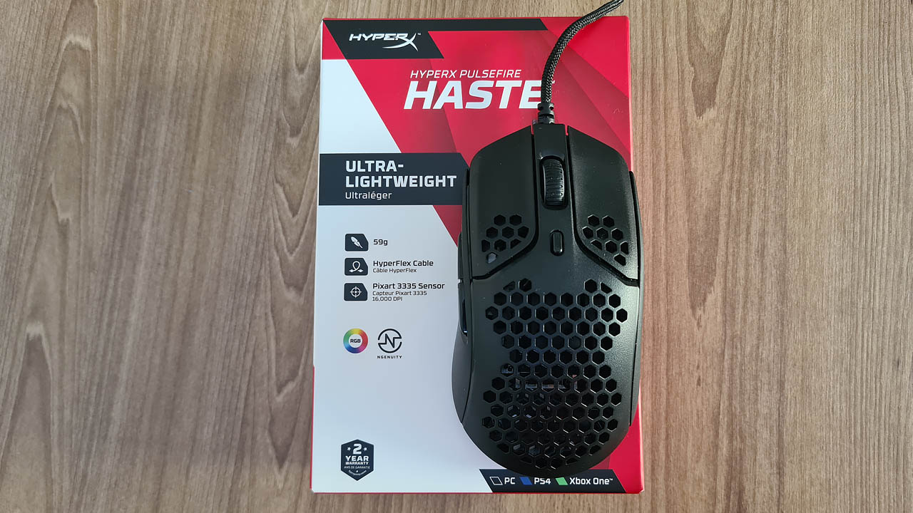 Review HyperX Pulsefire Haste: um mouse de apenas 59 gramas