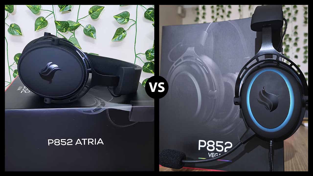 Pichau P852 Vega vs P852 ATRIA: o que muda nos headsets?
