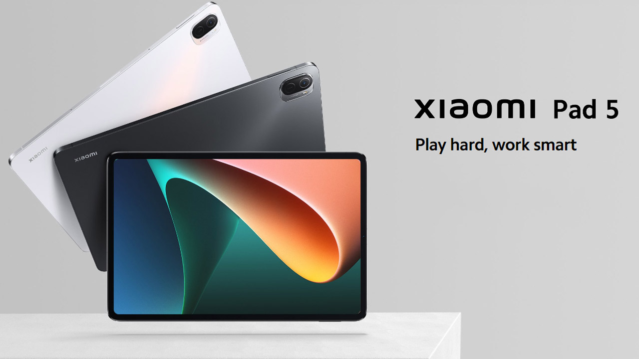 O Xiaomi Pad 5 tem design moderno e elegante